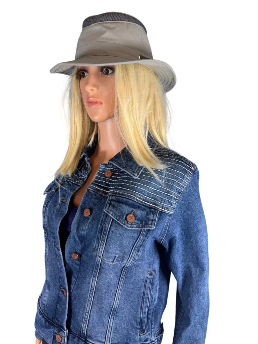 Tilley LTM5 Airflo Sun Hat Gray 7 Unisex Small
